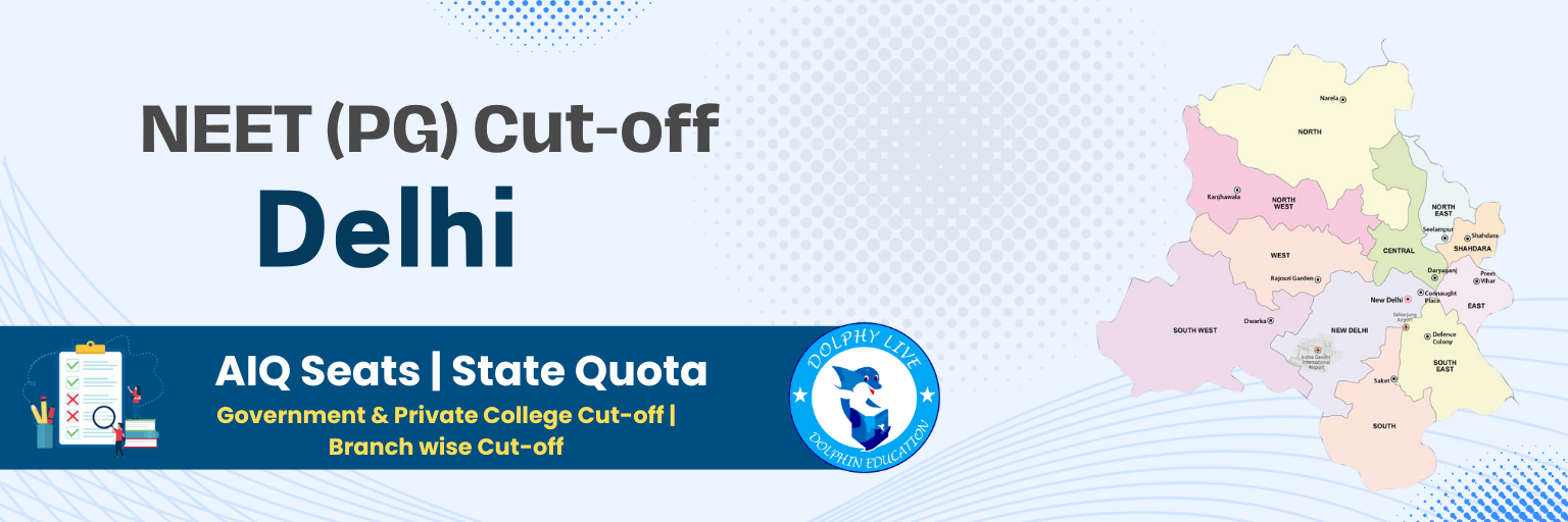 Delhi NEET PG Cut off Banner