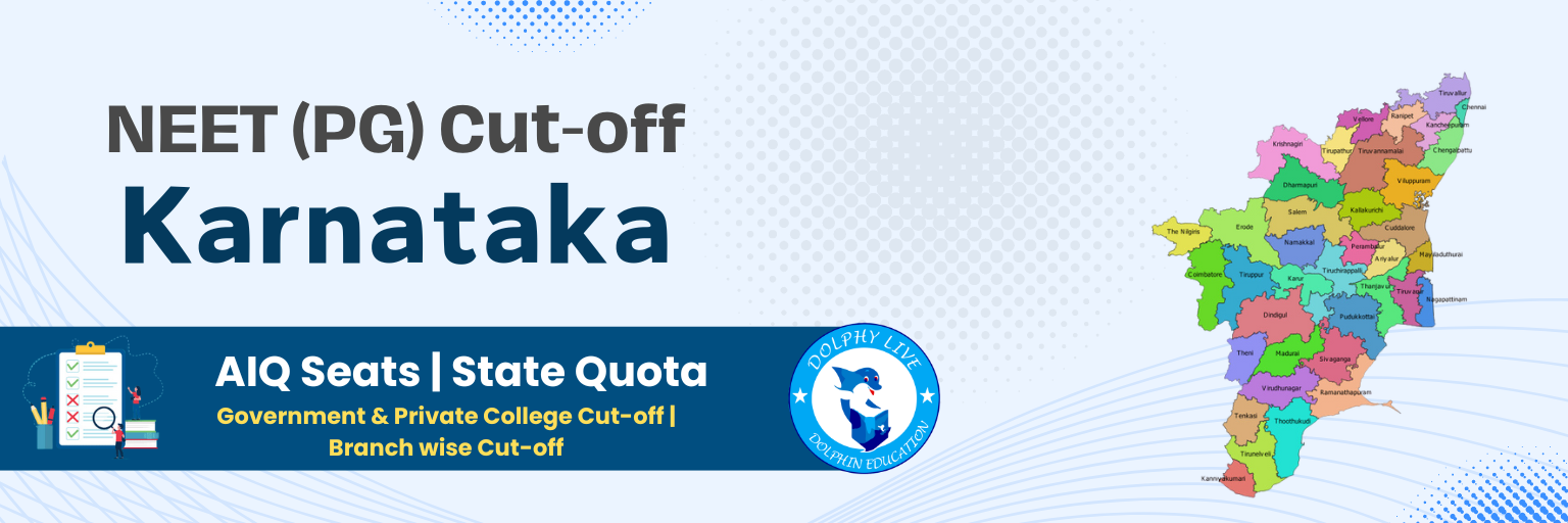 Karnataka NEET PG Cut off Banner