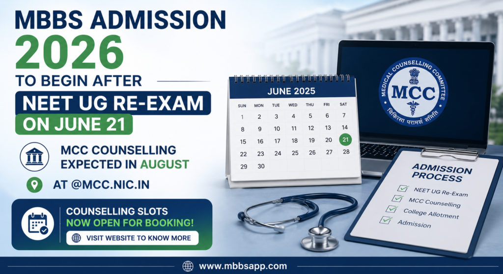 MBBS Admission 2026 MCC Counselling