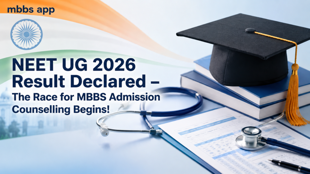 NEET UG 2026 Counselling: Complete MBBS Admission Guide After Result